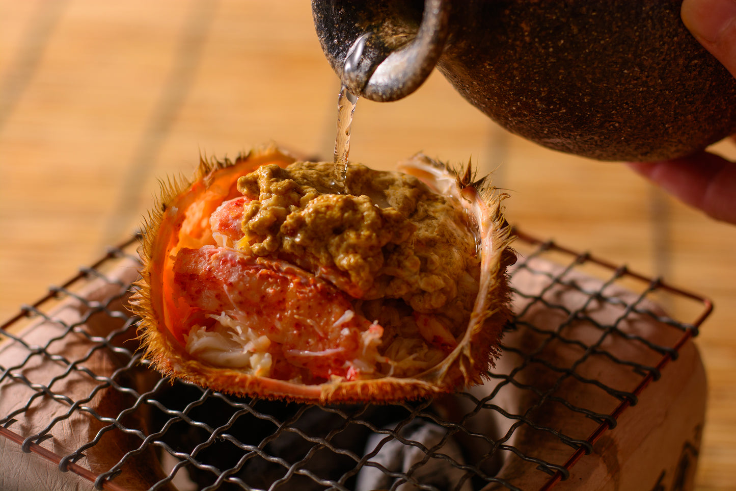 【D】シハチ鮮魚店 北海道産冷凍毛蟹 500g×2尾セット