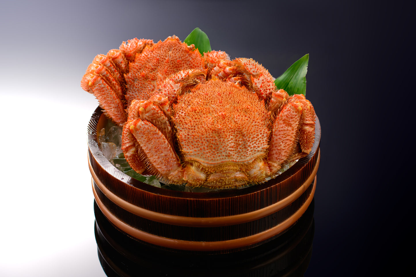 【Ｃ】【厳選】　北海道産冷凍毛蟹　2尾セット