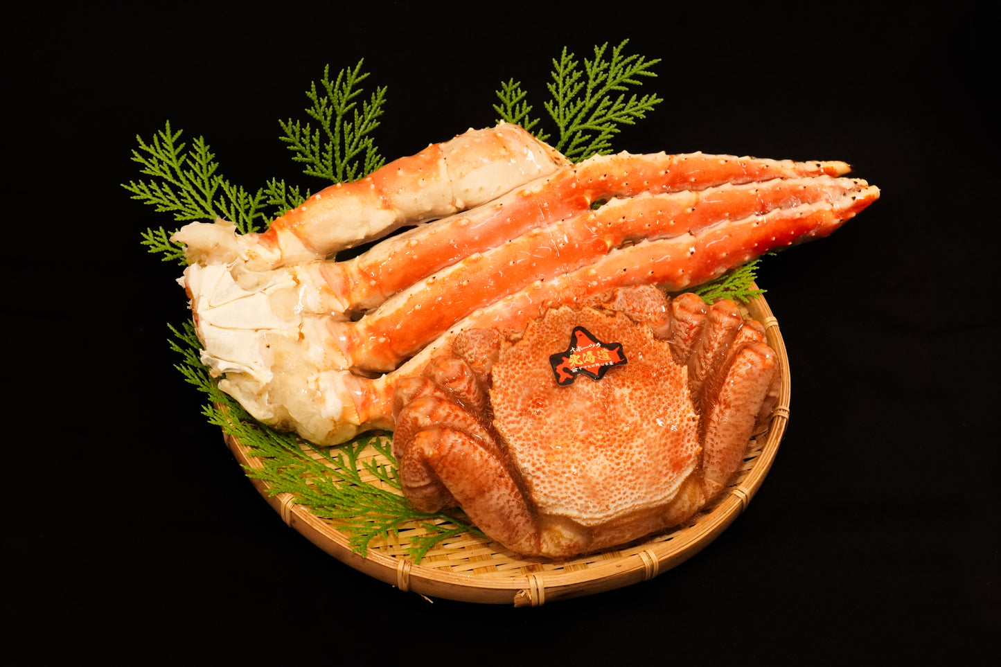 【Ｂ】２大蟹（タラバ蟹＋毛蟹）　食べ比べセット